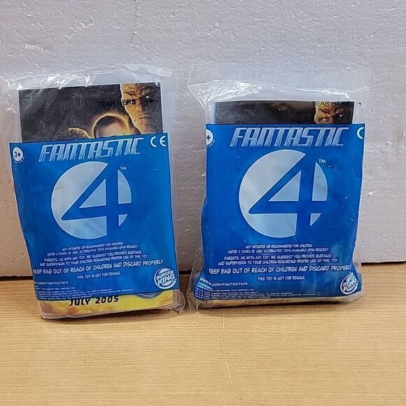 Fantastic 4 books, Lounge pants, action figures - Picture 7 of 16
